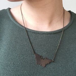 Butterfly Pendant Necklace